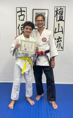 After test for yellow belt