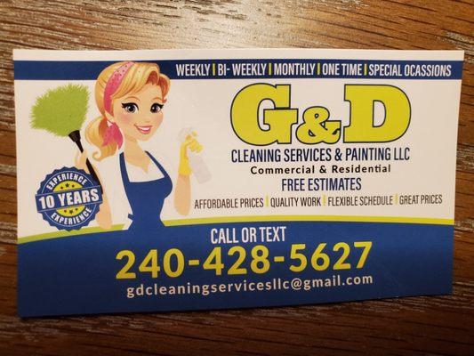 G&D Cleaning Services