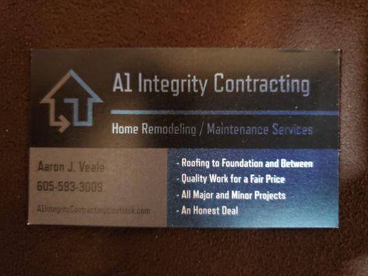 A1 Integrity Contracting