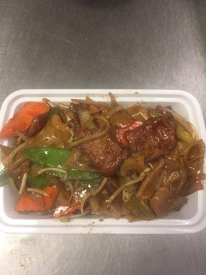 Beef chow fun