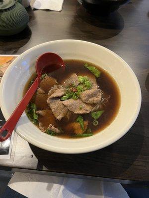 Thai Beef pho - so much beef and so tender