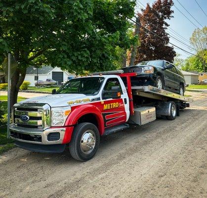 Flatbed Towing.