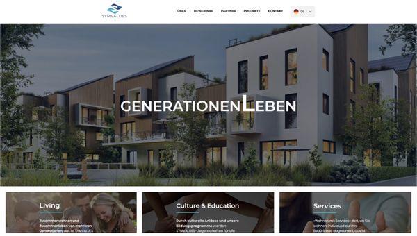 Custom Website for social innovation