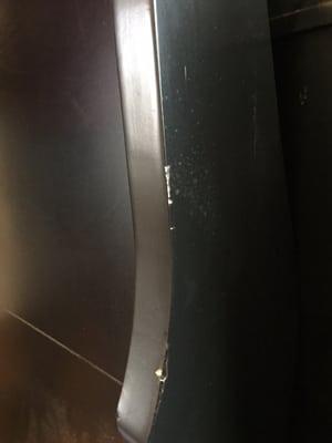 Headboard damages