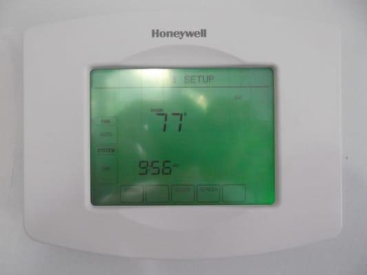 Thermostats can be controlled with your smart phone!