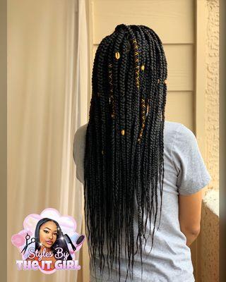 box braids.