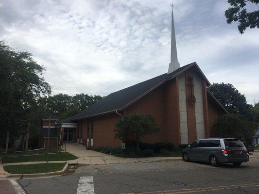 Church front