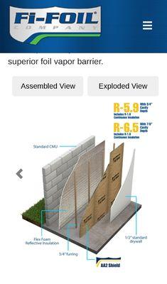 We Install all types of barriers, and in most places. Vapor,  Radiant and Air Barriers.