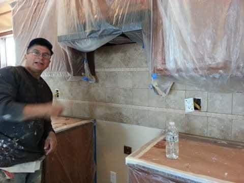 Kitchen backsplash