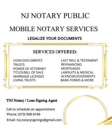 Mobile Notary, Notary Public, Notary near me, Loan Signing Agent