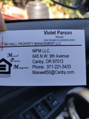 Maxwell Property Management LLC