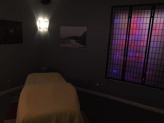 The massage therapy environment