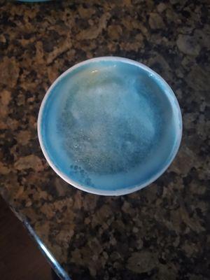 The supposed Blue Raspberry Lemonade Frost