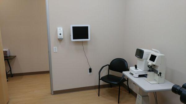 State of the art exam room!