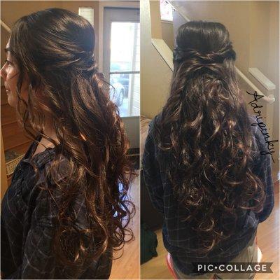 Prom Down Do by Adriana