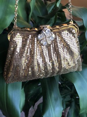 Whiting & Davis 1950 golden purse