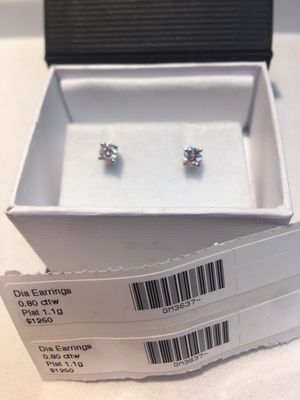 Diamond studs...