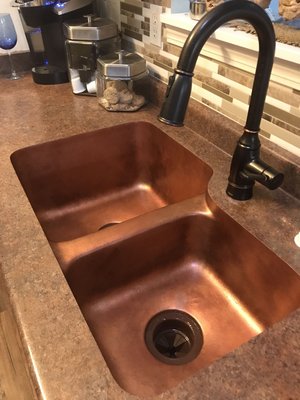 New sink & Faucet