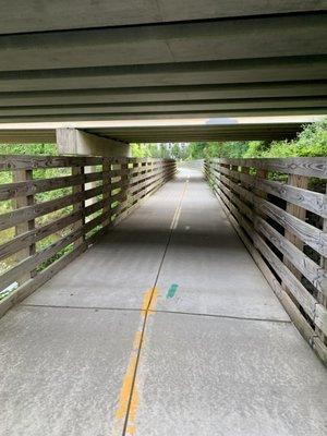 Part of the trail under I 575