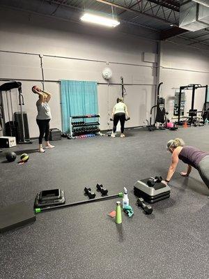 Women-only small group workouts - 5 women max per session