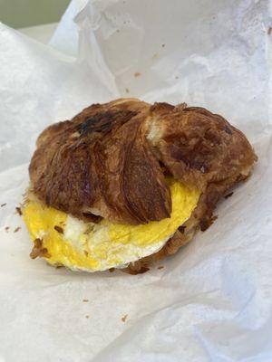 Egg croissant