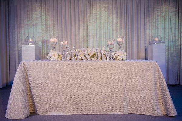 Our Mr & Mrs Table