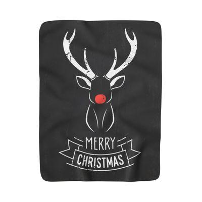 Merry Christmas Fleece Throws