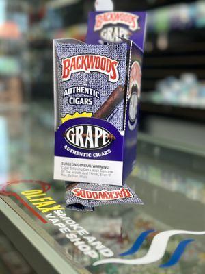 Popular Grape Backwoods in stock . 
Also Available in: 
7 other flavors