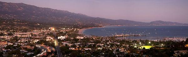 Santa Barbara at Sunset