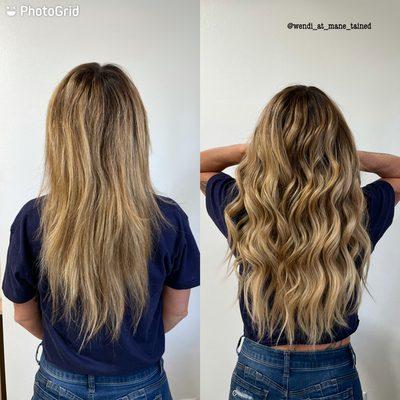 Before and after extensions