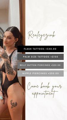 Realeyezink popular Specials!