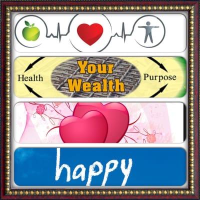 Coming here you get healthy then rich then love and the end you will be happy