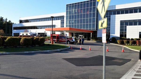 They have their own fire department - Open house demo.