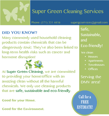 Super Green Cleaning Services