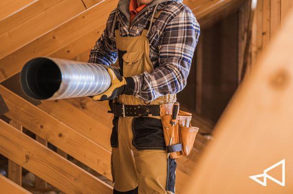 Attic Air Duct Replacement