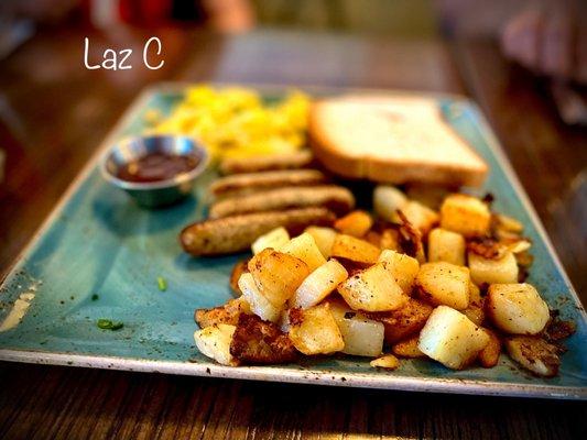 The Traditional Breakfast w/GF Toast