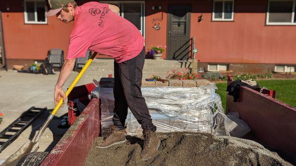 Patio Progress