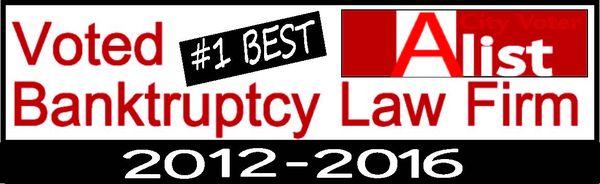 Voted "Best Bankruptcy Law Firm"