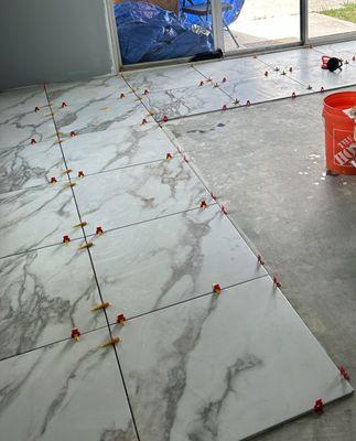 Flooring installation