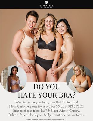 Do you hate your bras? I can change that conversation!