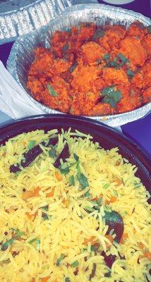 Lemon Rice Chicken Biryani