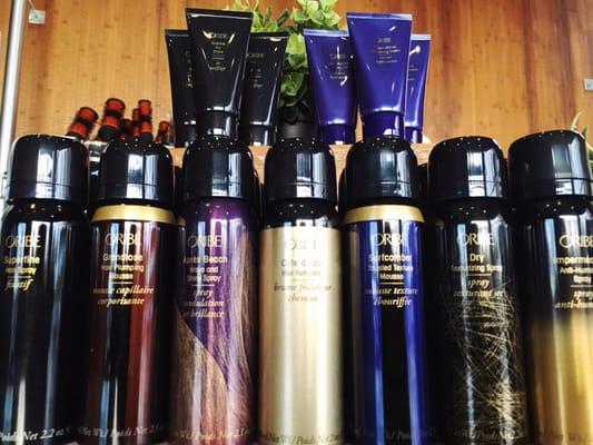 Oribe Luxury Haircare. To see more of our work follow us on Instagram @firesalonandspa