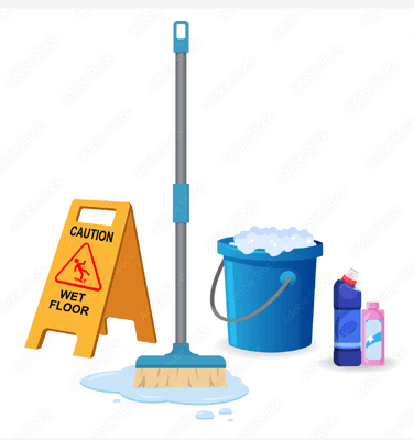 Our cleaners provide all products to clean Your office or business