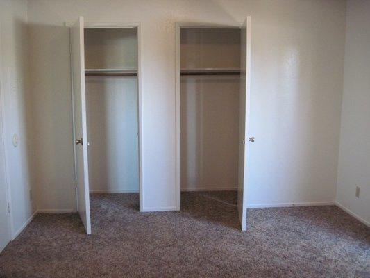 Bedroom closets