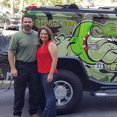 Derone and Jackie Joplin, Proud owners of JDog Junk Removal & Hauling Rockwall TX