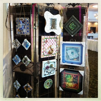 Mosaic art by Felicia Poes displayed in Syracuse, NY