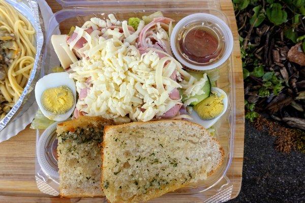 Chef's Salad- hard boiled egg: seriously, the best ingredient EVER. Wish more places would do this. But then it wouldn't be unique. I'm torn