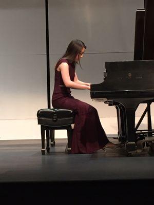 Juliana Kuo's Piano Studio's June 2016  Finale Recital at GMU, Fairfax, VA