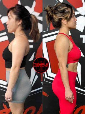 A great transformation by one of our amazing members!