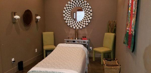 Sage treatment room